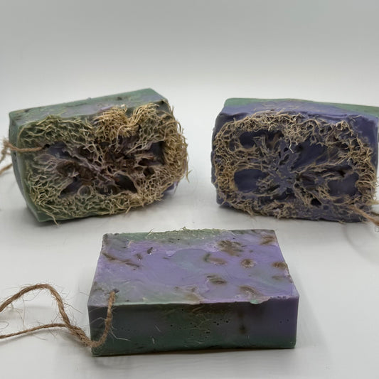 🌿 Lavender Bliss Exfoliating Soap 🌿